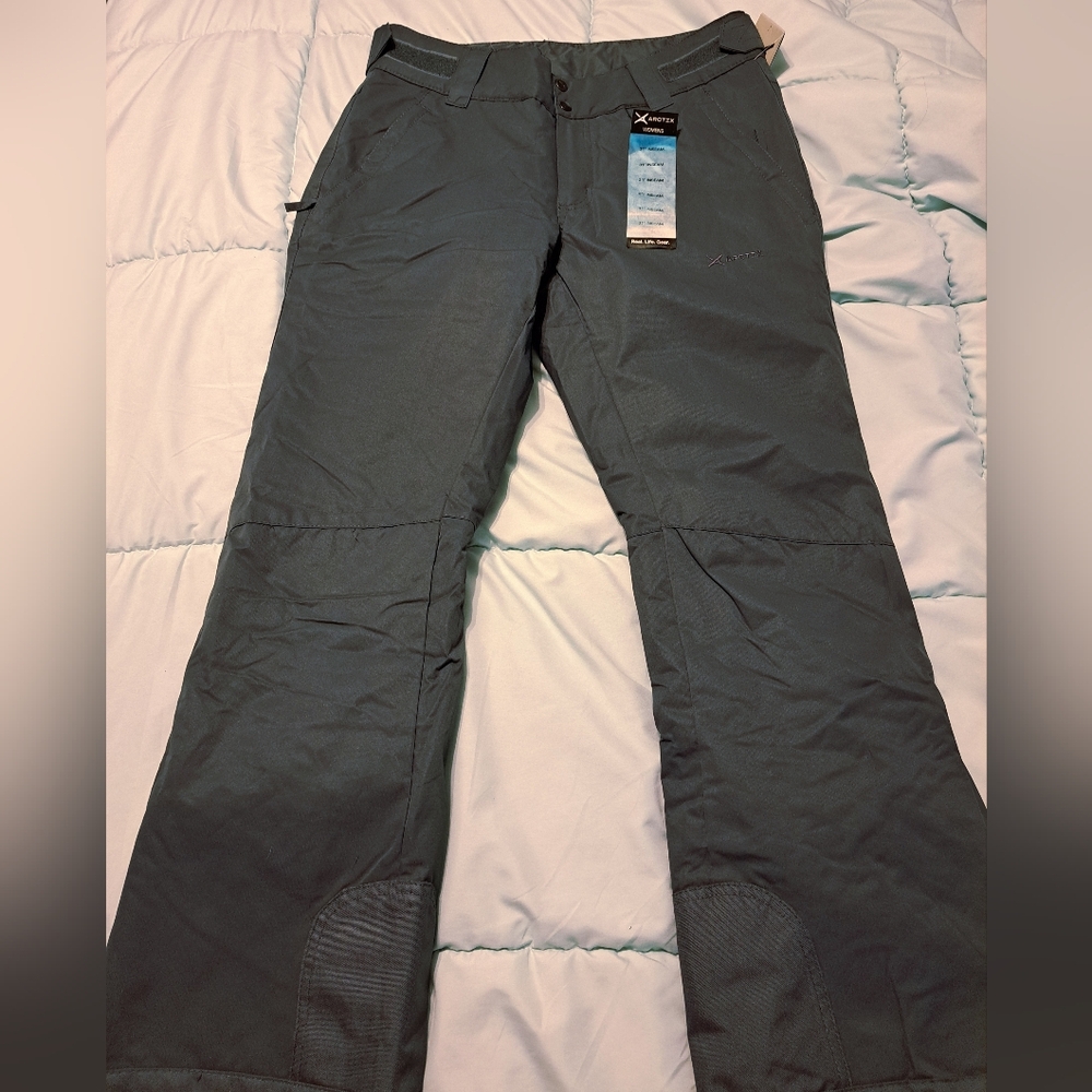 Arctix Women's Insulated Snow Pants in Steel Grey Size Large